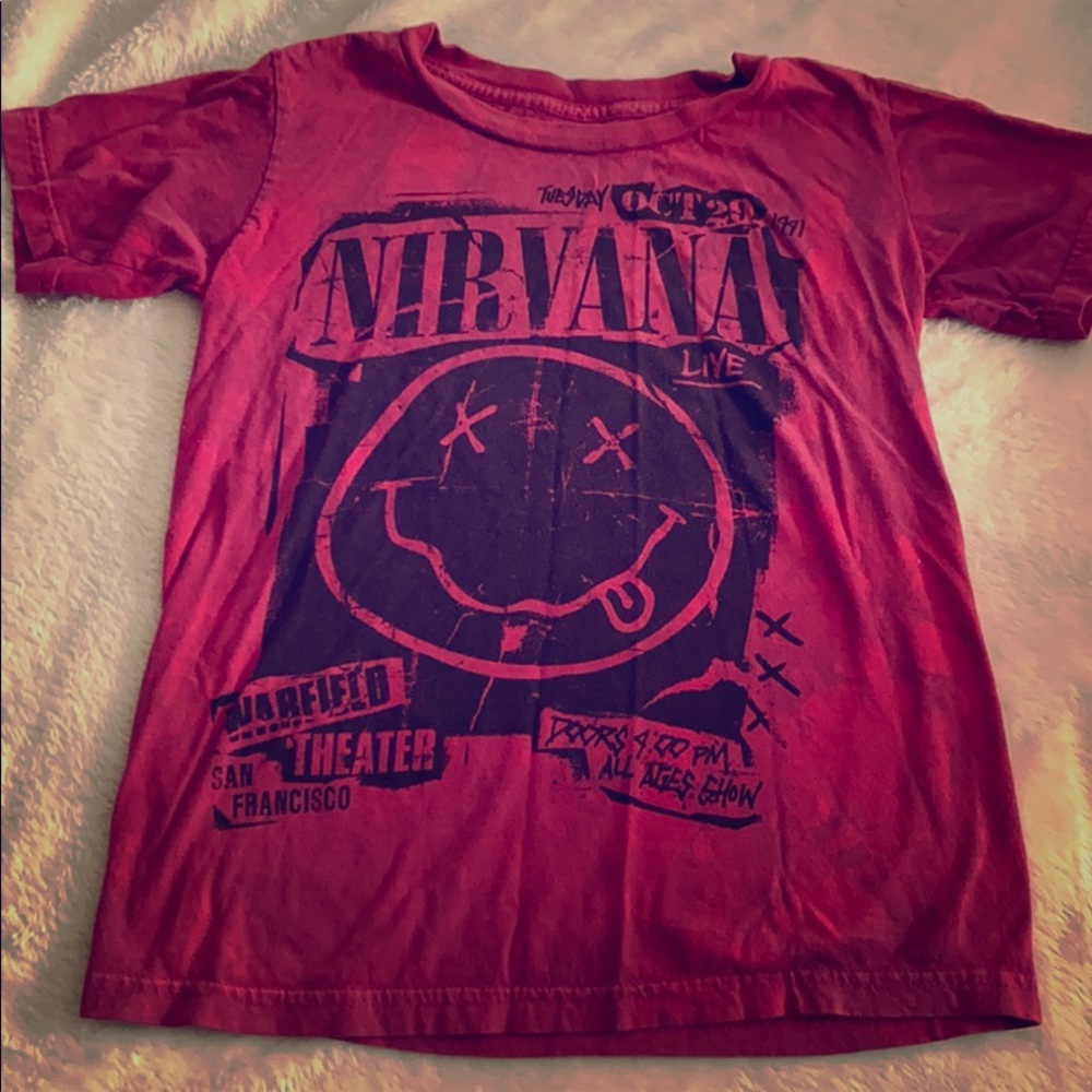 Boys nirvana T-shirt